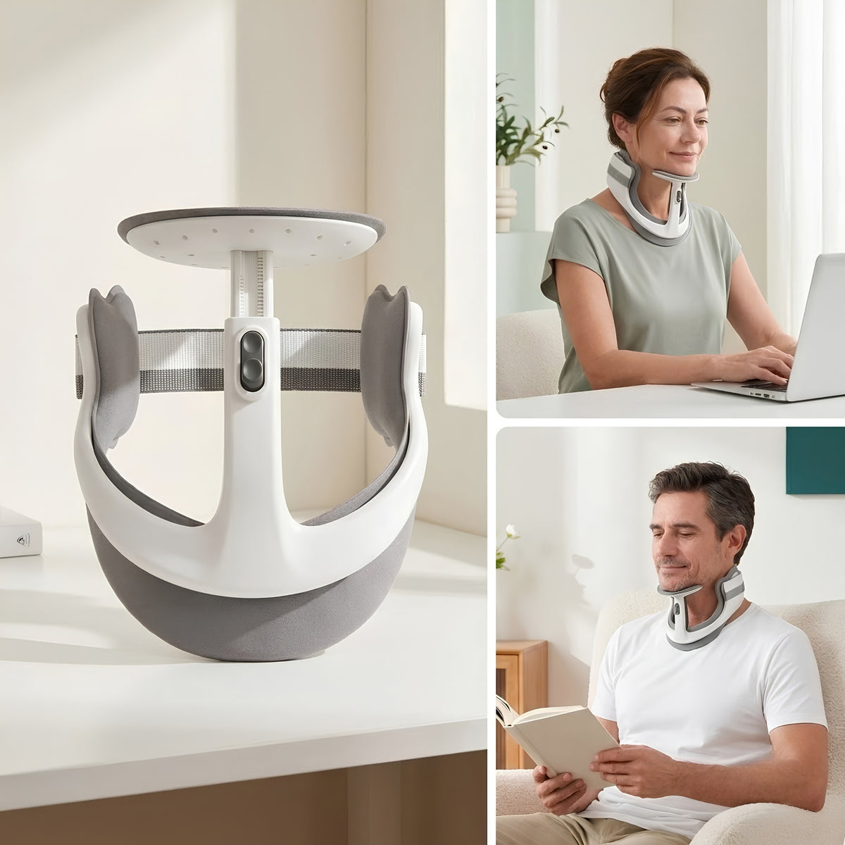 Adjustable Neck Brace for Posture Support