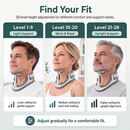 Adjustable Neck Brace for Posture Support